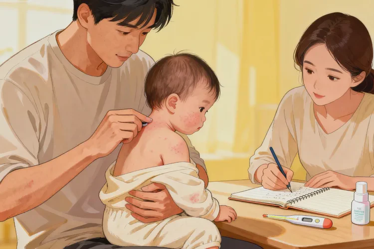 婴幼儿脖子容易长湿疹能不能治愈(图2)