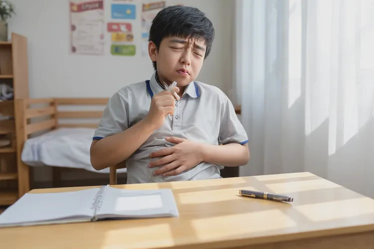 中学生肚子上容易长湿疹能根治吗(图1)