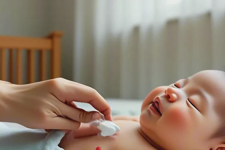 新生儿手臂偶尔长湿疹能根治吗(图1)