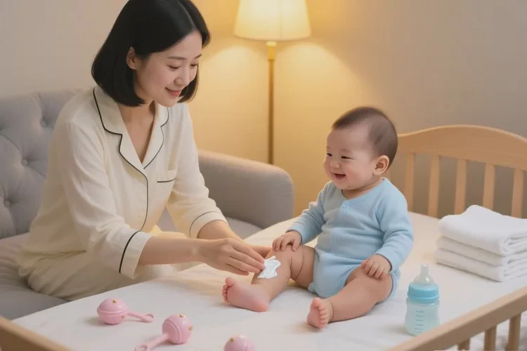 宝宝小腿偶尔长湿疹可以根治吗(图1)