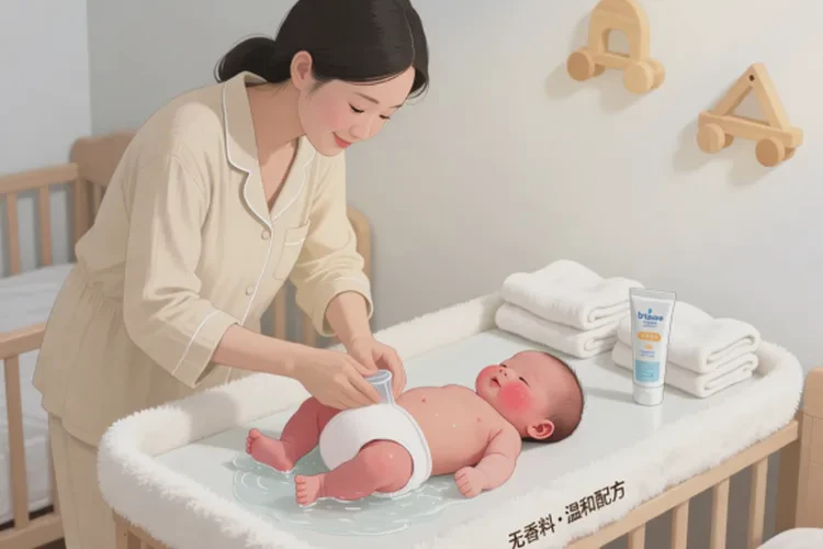 小孩屁股上长湿疹能不能治愈(图1)