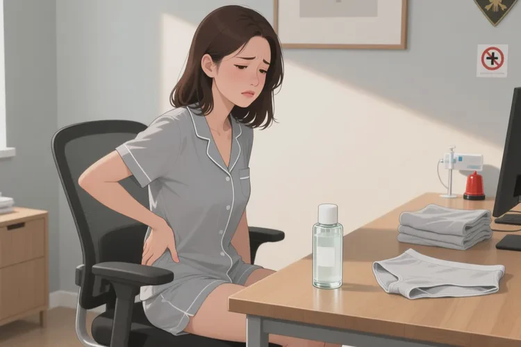 女人屁股上偶尔长湿疹可不可以治愈(图1)