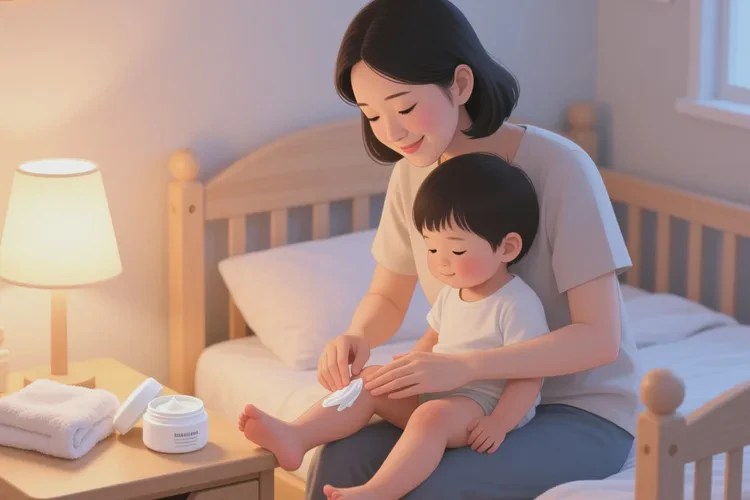 孩子大腿上长湿疹能不能治愈(图1)