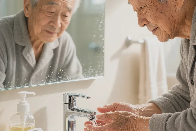 高龄老人脸上出现湿疹可不可以治愈(图2)