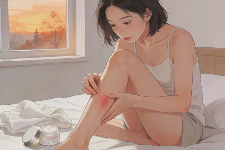 女人小腿偶尔起湿疹可不可以治愈(图1)