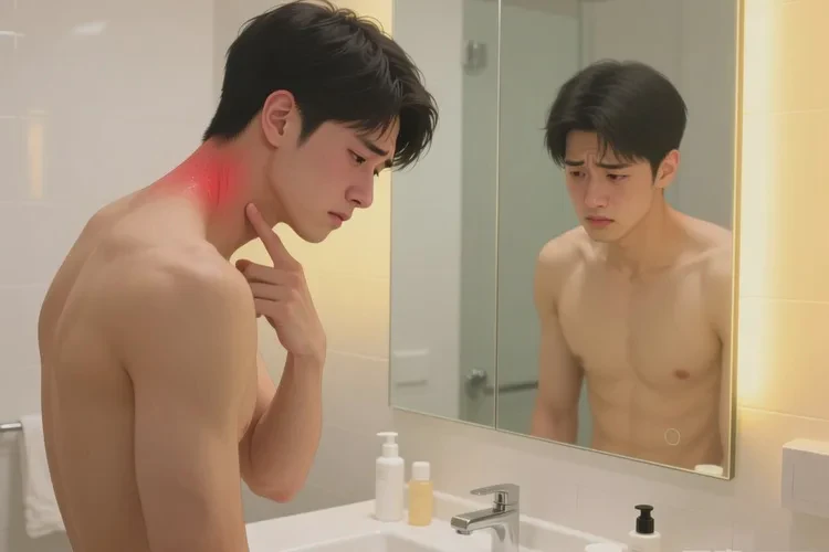 男人脖子经常长湿疹可不可以治愈(图1)