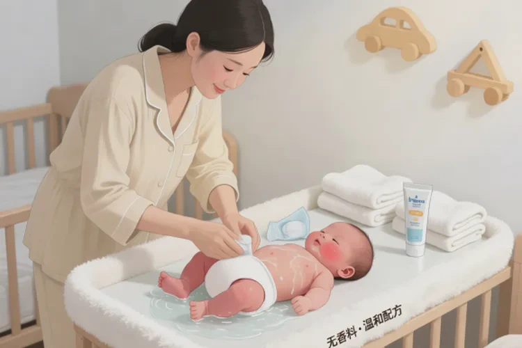 小孩屁股上长湿疹能不能治愈(图2)