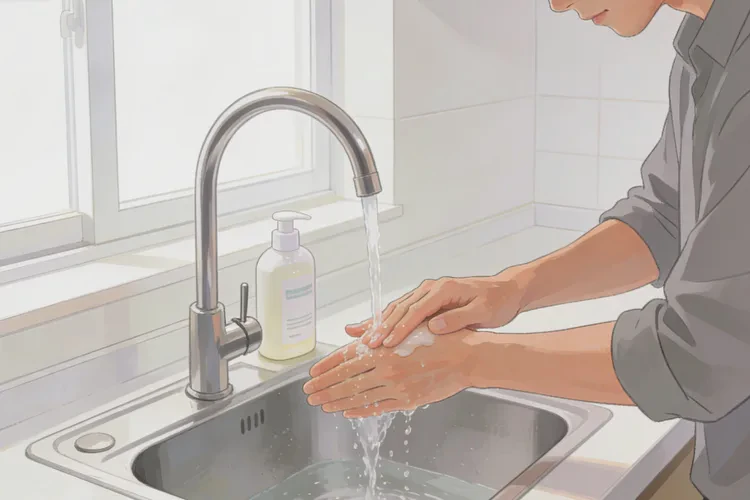 男人手上偶尔起湿疹可不可以治愈(图1)