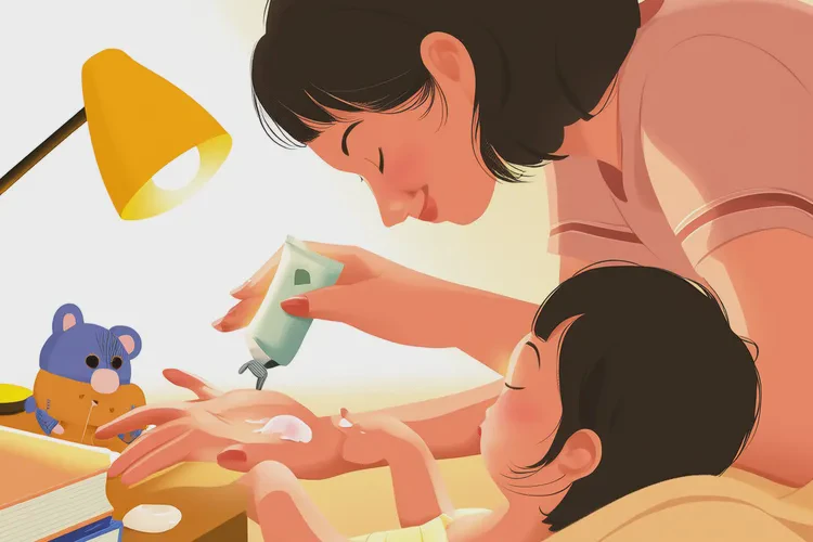 小孩手上有湿疹可以根治吗(图3)