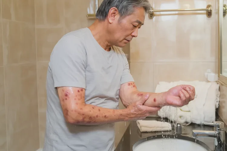 男生手臂经常长湿疹可以根治吗(图4)