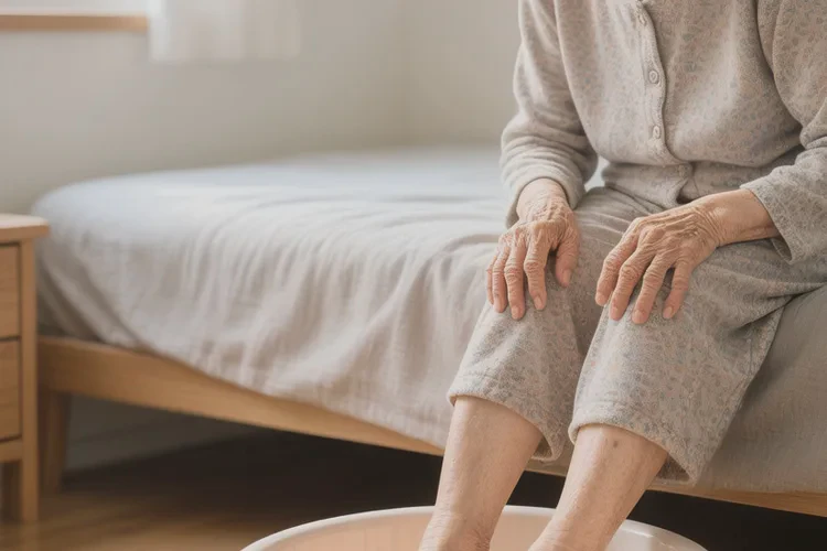 老年人脚上起湿疹可不可以治愈(图1)