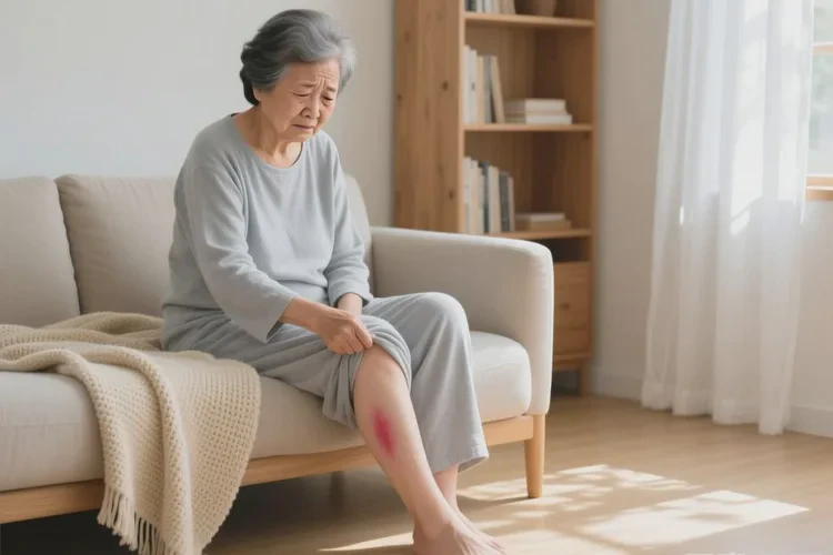 老年人大腿上偶尔起湿疹可不可以治愈(图1)