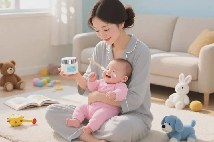 儿童面部有湿疹能不能治愈(图1)