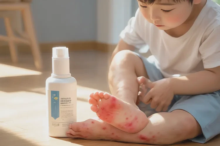 小孩脚上容易长湿疹能够根治吗(图1)
