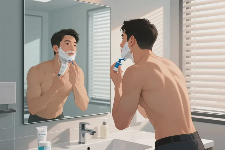 男人脸上容易起湿疹可不可以治愈(图1)