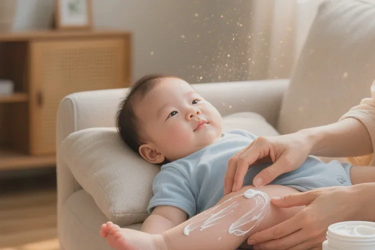 婴幼儿小腿上出湿疹能够根治吗(图1)