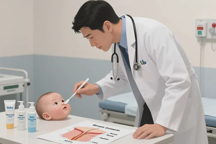 宝宝脸上容易长湿疹可以根治吗(图2)