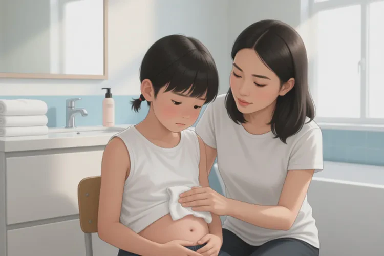 小学生肚子上经常起湿疹能靠自己自愈吗(图2)