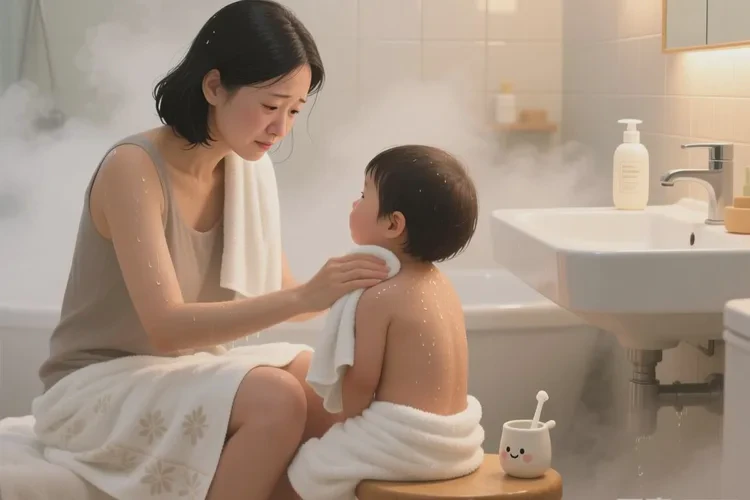 孩子脖子上经常长湿疹能不能治愈(图1)