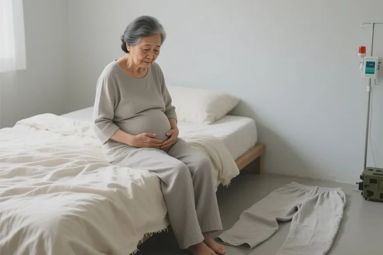 高龄老人肚子起湿疹可不可以治愈(图1)