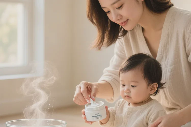 小孩大腿上出现湿疹能够根治吗(图1)