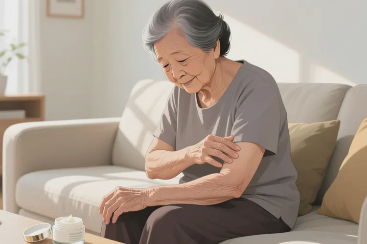 老年人身上偶尔长湿疹可不可以治愈(图1)