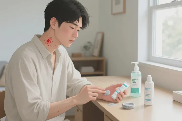 男人脖子容易起湿疹可不可以治愈(图2)