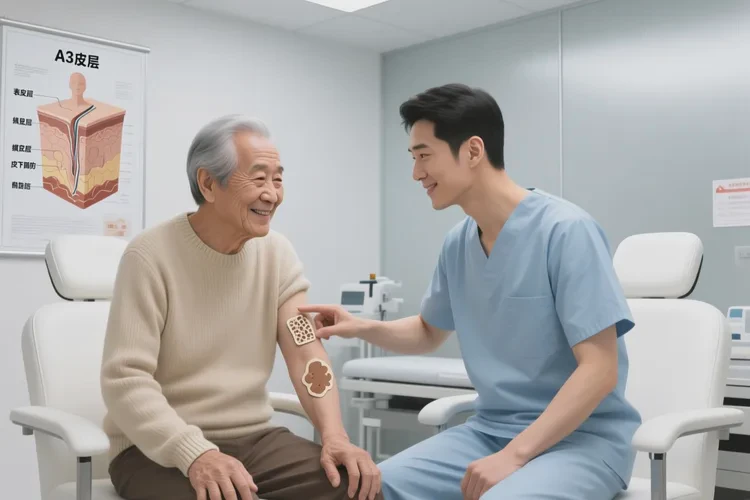 老年人手臂上偶尔长湿疹可不可以治愈(图2)