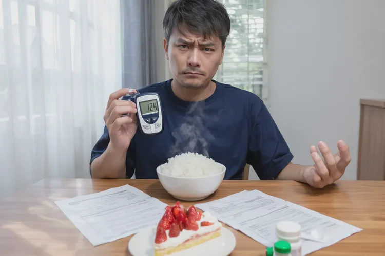 31岁中餐血糖22.4是怎么回事(图1)