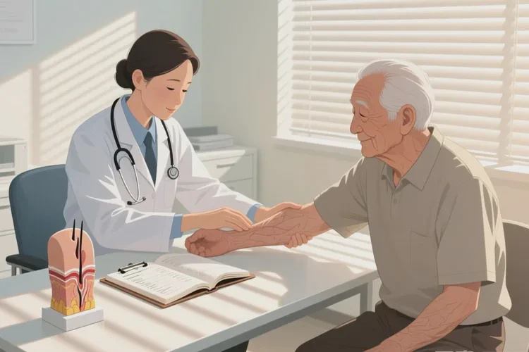 高龄老人四肢偶尔起湿疹可不可以治愈(图2)