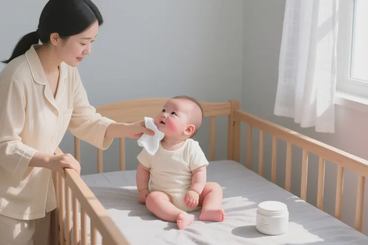 婴幼儿脖子偶尔长湿疹可以根治吗(图1)