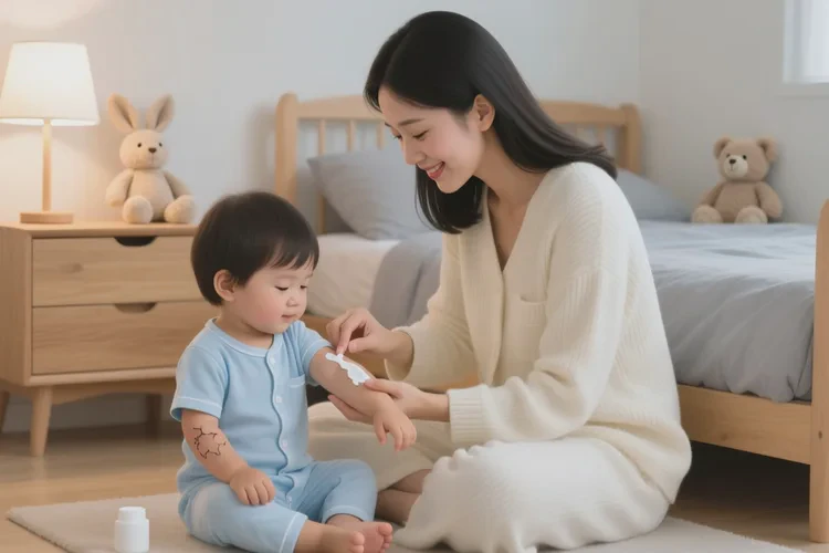 小孩手臂经常长湿疹可以根治吗(图1)