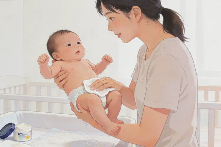 婴儿屁股容易起湿疹可以根治吗(图1)