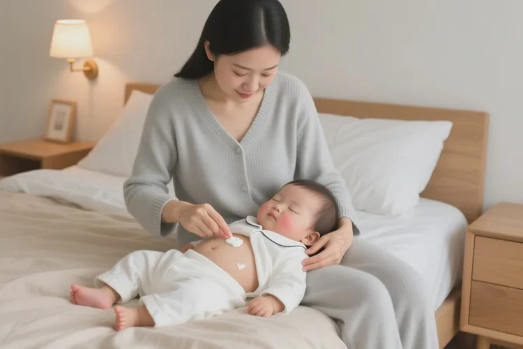 小孩肚子经常起湿疹可以根治吗(图1)