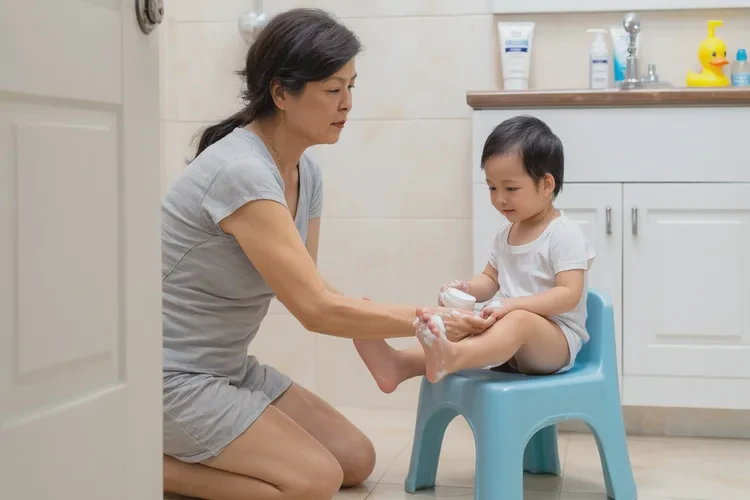 少儿脚上经常起湿疹能够根治吗(图2)