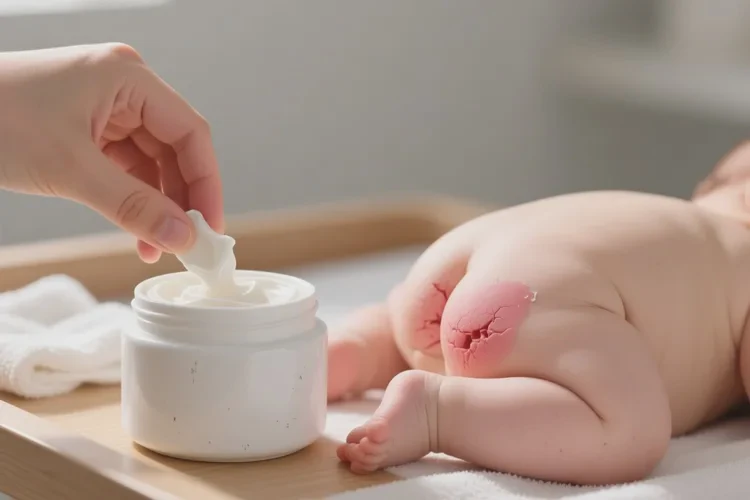 婴幼儿屁股起湿疹可以根治吗(图1)