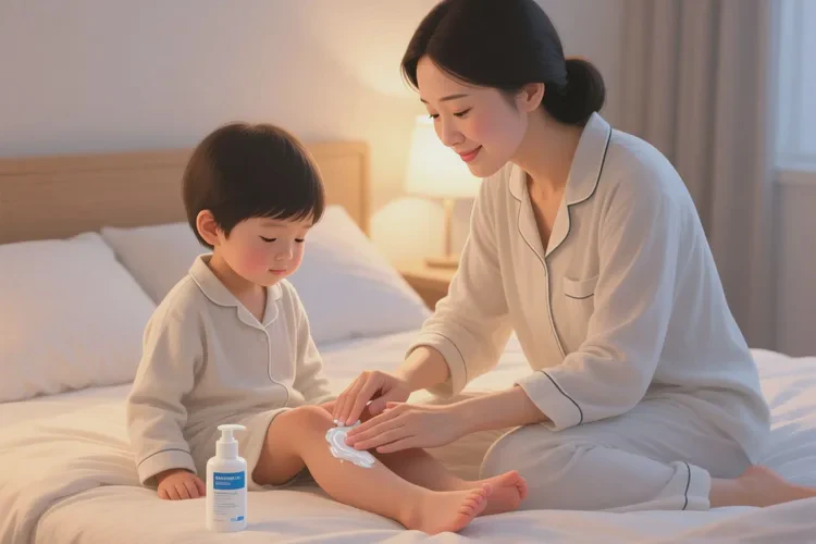 小孩小腿经常起湿疹可以根治吗(图1)