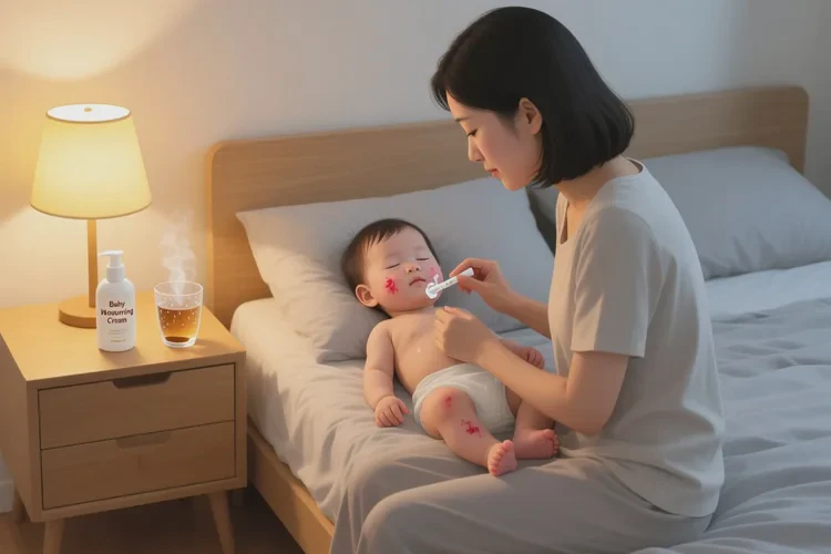 少儿脸上容易长湿疹可以根治吗(图1)