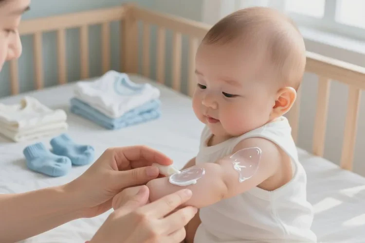 婴儿手臂上出现湿疹可以根治吗(图2)