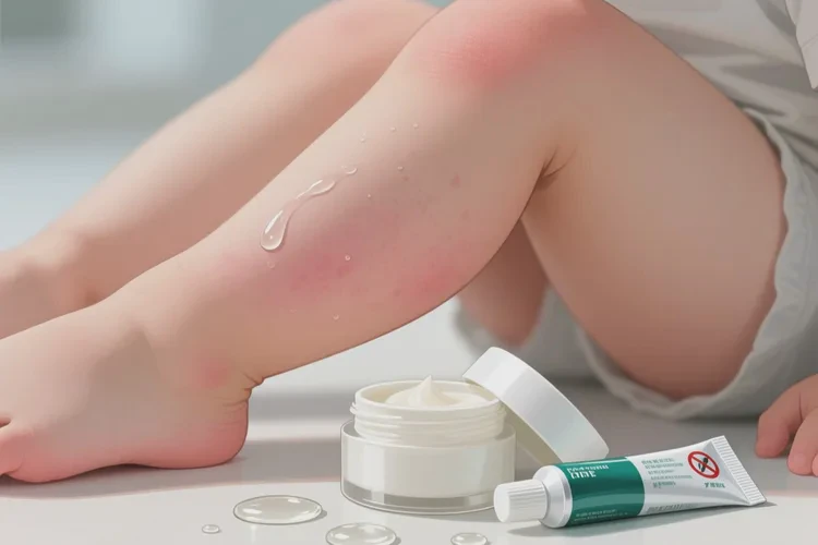 孩子大腿上容易起湿疹可以根治吗(图1)