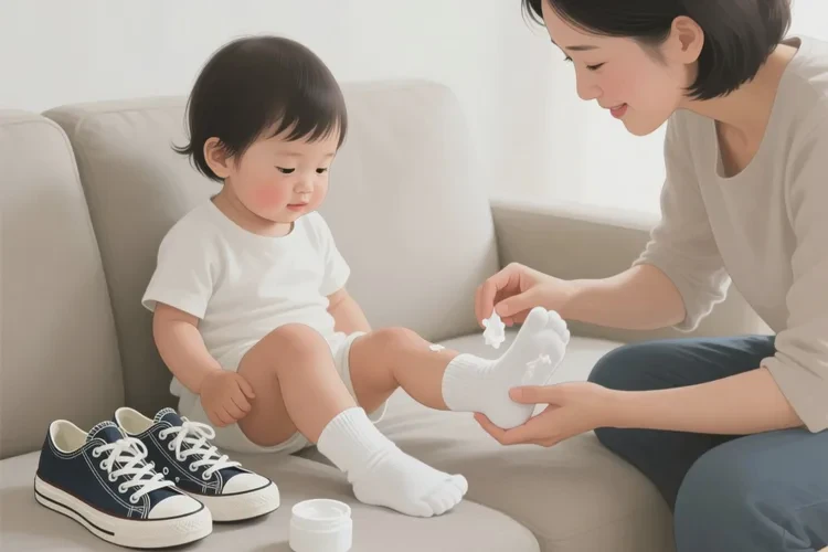 小孩脚上经常起湿疹可以根治吗(图2)