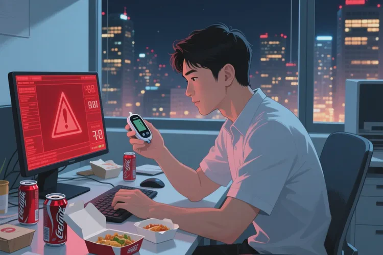 30岁空腹血糖21.2是怎么回事(图1)