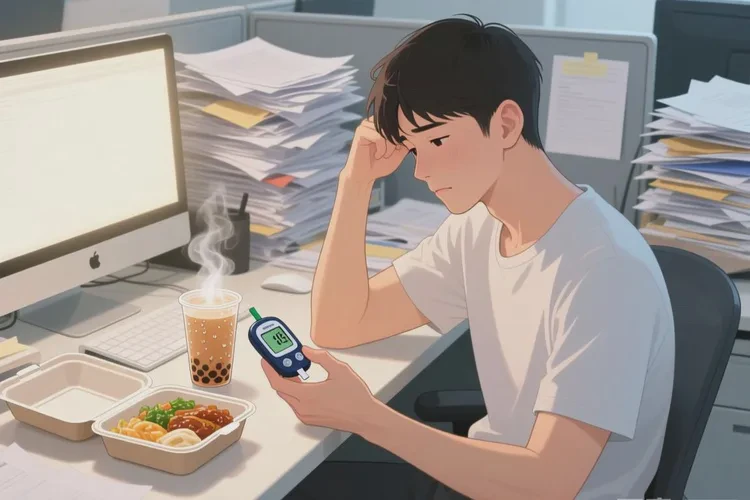 30岁餐后血糖17.2是怎么回事(图1)