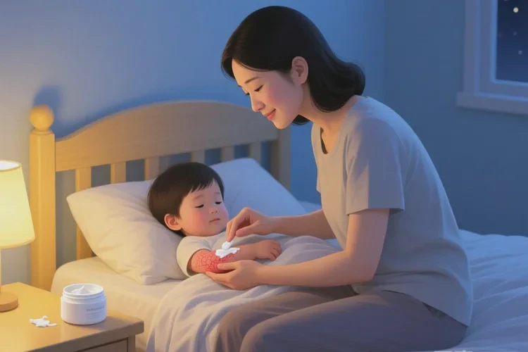 小孩四肢起湿疹可以根治吗(图1)