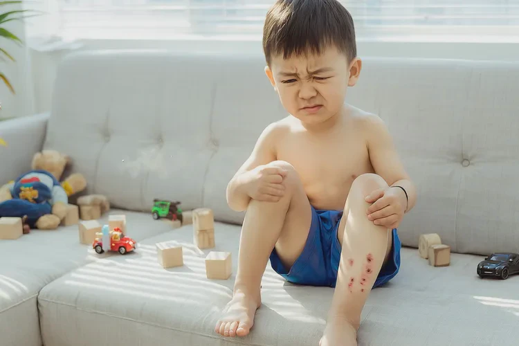 少儿大腿上起湿疹能够根治吗(图1)