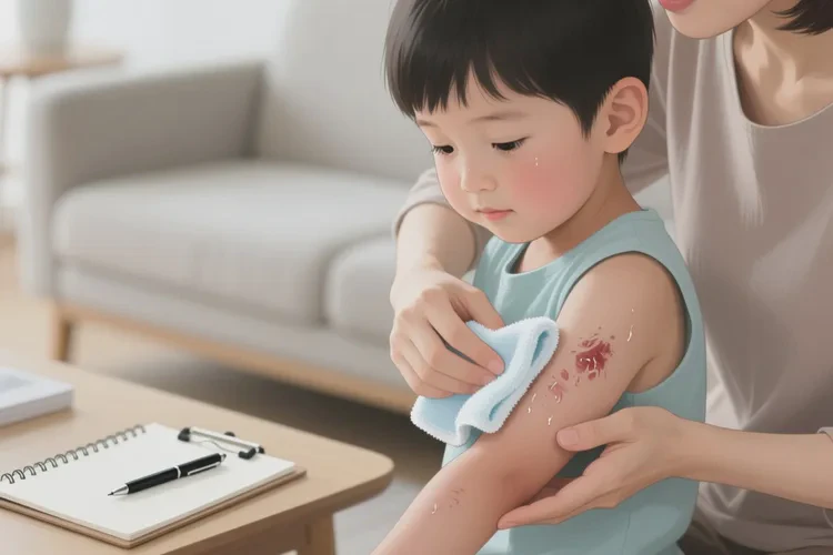 儿童四肢偶尔长湿疹可以根治吗(图4)