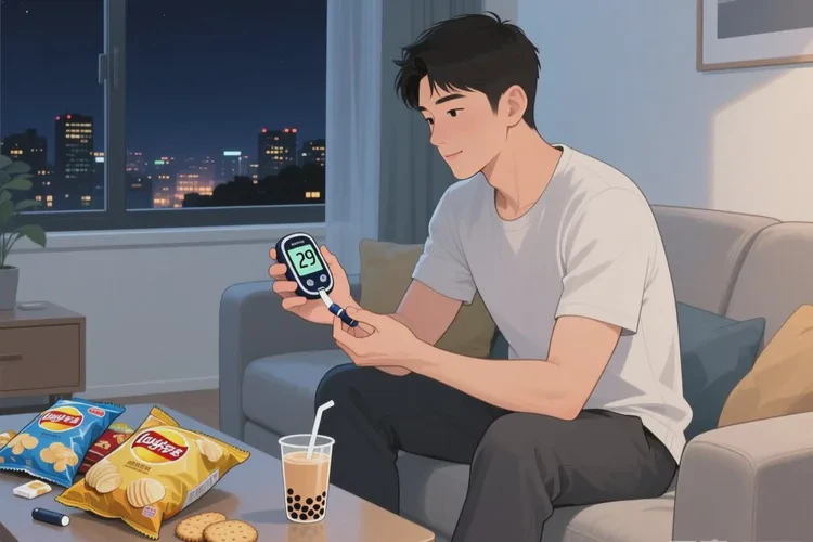 29岁晚上血糖12点6是怎么回事(图1)