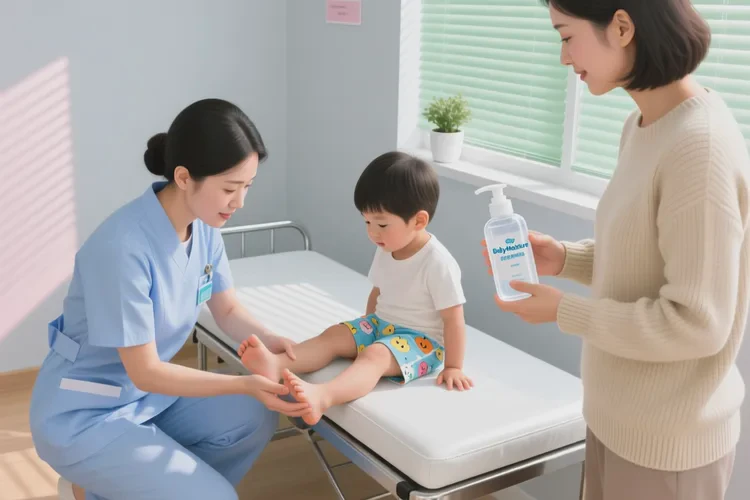 小孩脚上经常长湿疹可以根治吗(图1)