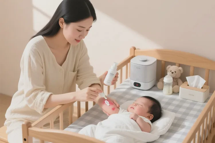 婴儿手臂上长湿疹可以根治吗(图1)