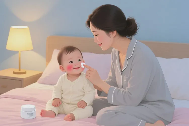 儿童脸上容易起湿疹可以根治吗(图1)